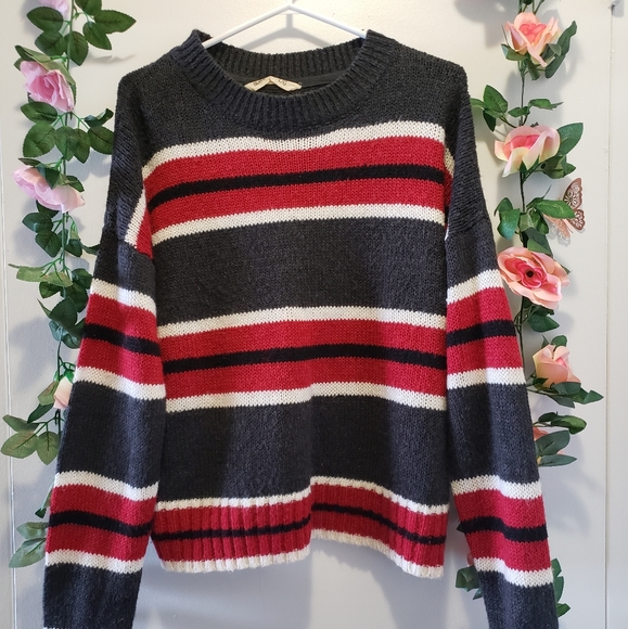 Striped knit sweater - Picture 1 of 1